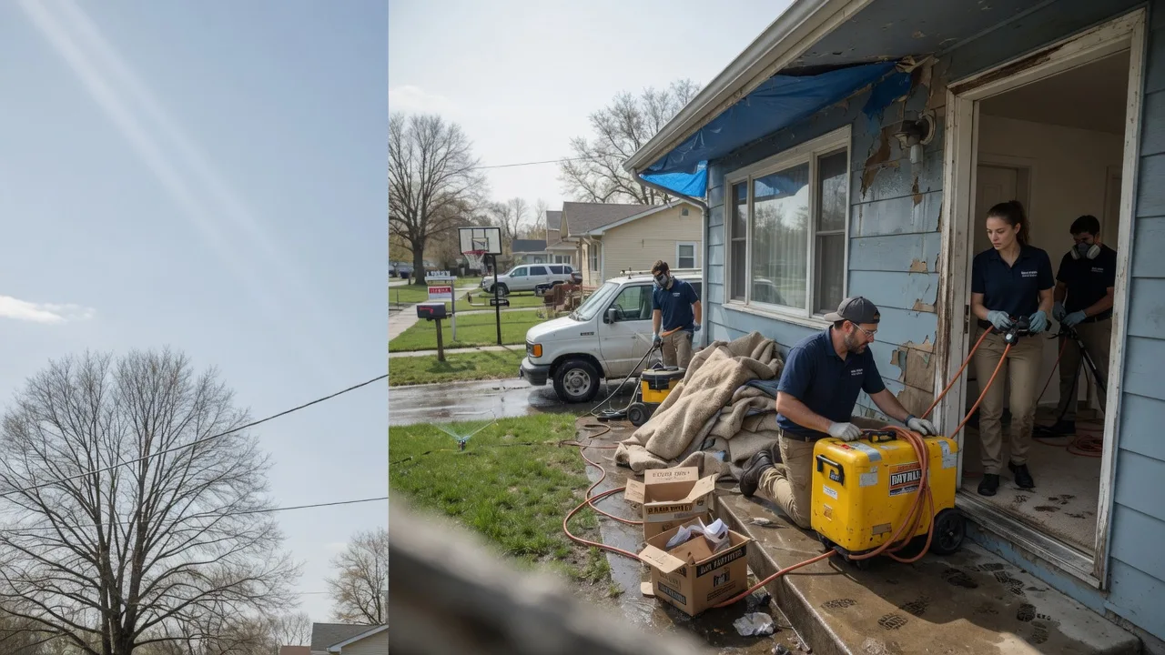 Basement Flood Cleanup in Coventry, RI near me